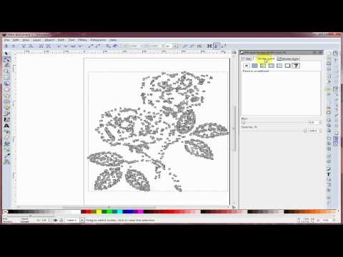 Trace Bitmap with Inkscape