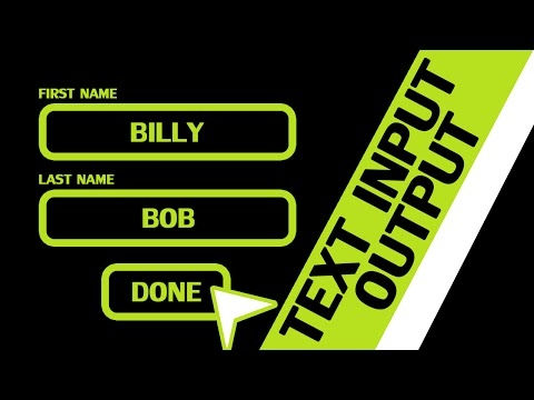 GameMaker Tutorial - Text Input and Output