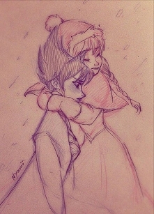 Pierwotna wersja Elsy i Anna