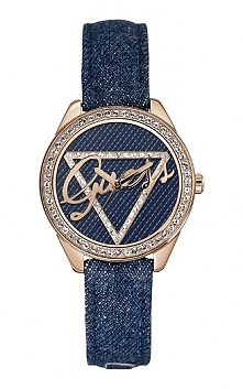 Damski stylowy zegarek na pasku z cyrkoniamiGuess W0456L6 
Możliwość zakupu, link w komentarzu :)