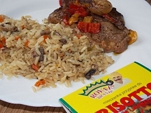 Risotto z gotową mieszanką warzyw i przypraw