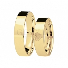 Niezwykła para złotych obrą...