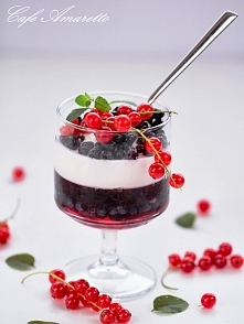 Prosty deser jagodowy