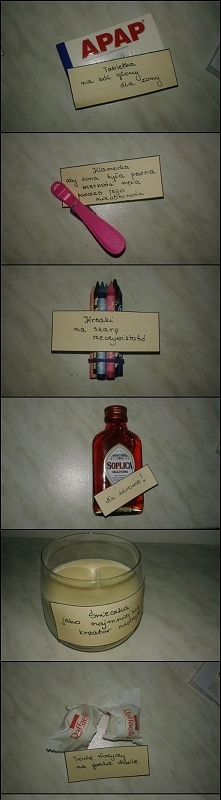 Prezent dla Młodej Pary . 
Na wesoło  : )