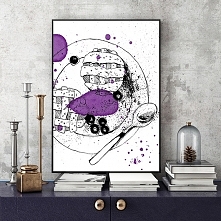 odrobina słodyczy... ilustracja a4