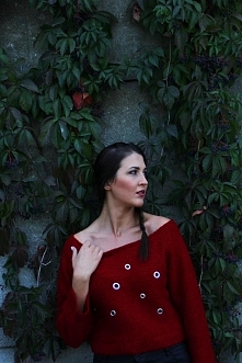 Sweter w jesiennym stylu 