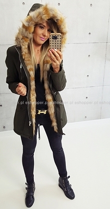 CHŁODNO ZA OKNEM ? KHAKI PARKA , # BLOGER # PARKA # JENOT # WINTER # LOOK