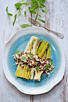 Por duszony w cydrze