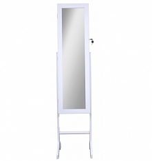 Gablota drewniana w kolorze białym na biżuterię. Wyjątkowo piękny i ciekawy mebel do sypialni lub garderoby. Gablota zamykana na kluczyk, drzwi otwierane lewostronnie. Na drzwia...