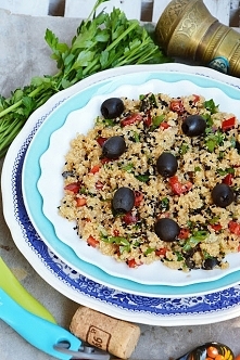 quinoa i sałatka