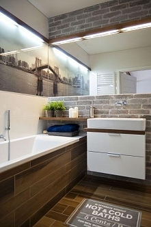 super pomysł na małą łazien...