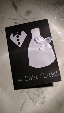 kartka własnoręcznie zrobio...