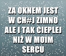 zimne serduszko ♡