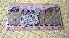 piękna kartka okolicznościowa ręcznie wykonana