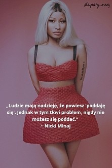 Nigdy nie możesz się poddać.