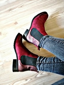 Kocham je i ten cudny bordo...