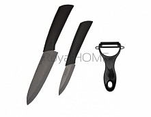 VINZER Zestaw Noży Ceramicznych 3-el