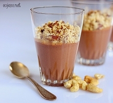 czekoladowy deser fit, prze...