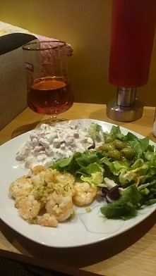 moja uroczysta kolacja z okazji środy :-)