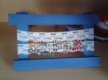 Moja ramka na własnoręcznie wykonane kolczyki :)