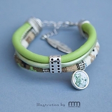 GREEN CATS bransoletka