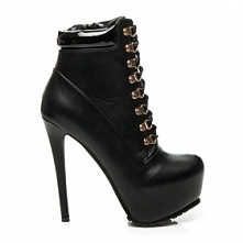 Sznurowane botki Sergio