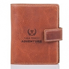 Skórzany portfel męski Paolo Peruzzi Adventure