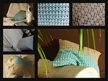 Poduszka robiona na szydełk...