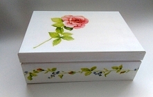 Herbaciarka Organizer z różą