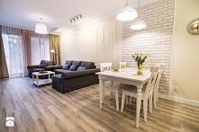 salon połaczony z kuchnią