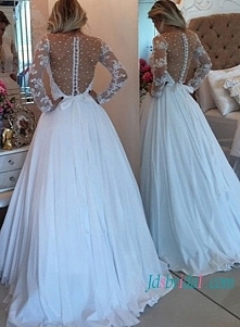 Piękna suknia ślubna