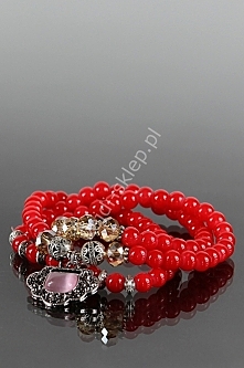 Czerwona bransoletka, lejdi.sklep.pl