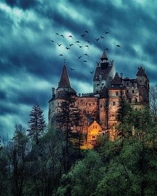 sredniowieczny zamek w Bran...