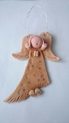 Aniołek z masy solnej