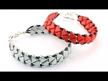 Passing Arrows Bracelet using Khéops® Par Puca Beads®