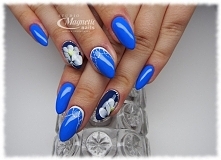 Nail Art Gel- kwiaty ręcznie malowane Kobolt & Marine Bay

Nails by Monika, Studio Magnetic Nails Monika Sokołowska Kielce, SPN Instructor