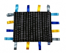 Przytulanka-gryzak z metkami, wzór BEADS