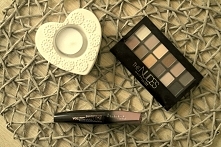 Nowe nabytki z Rossmana- zaczynamy testowanie. Paletka Maybelline The nudes oraz tusz Rimmel Volume Colourist