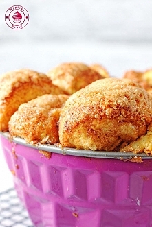 Monkey bread z bananami i czekoladą - Wypieki Beaty