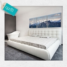 Obraz z przepięknym górskim...