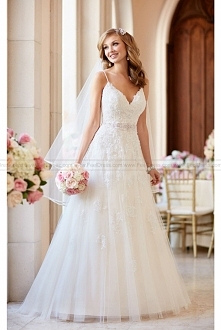 Stella York A-line Wedding Dress With V-Neckline Style 6347