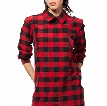 Modna Krata Wraca Do Łask.
Tym razem w innym wydaniu, oversizowa, długa asymetryczna koszula z kołnierzykiem pod szyją. Długie rękawy zakończone mankietami.
Odkryj Nowe Stylizac...