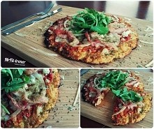 Fit pizza na spodzie z kalafiora