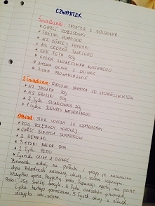 Cześc kochani :) Wrzucam dziś ,gdyby ktoś nie miał pomysłu na fit śniadanko :) Dziś bez treningu bo człowiek zagoniony i głowa boli....;/ Jutro dam z siebie wszystko! Miłeego :*