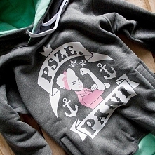 <3 Ciepła bluza z kapturem od LapNas <3