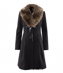 Płaszcz z etolą H&M