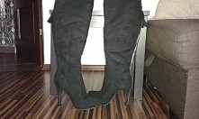 nowe... z deichmanna :) zamsz. .. za kolano ! na real. .. piękny ciemny matowy kolor !♥