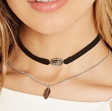 Choker z listkiem. Kliknij w zdjęcie.
