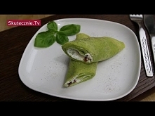 Pewnego razu moja przyjaciółka zaprosiła mnie na "ploteczki". Fajnie nam się rozmawiało, jednak szybko zrobiłam się głodna. Patrycja zaproponowała mi zielone naleśniki...