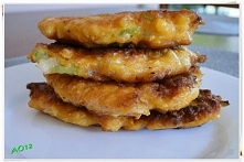 Placki z kalafiora z selere...